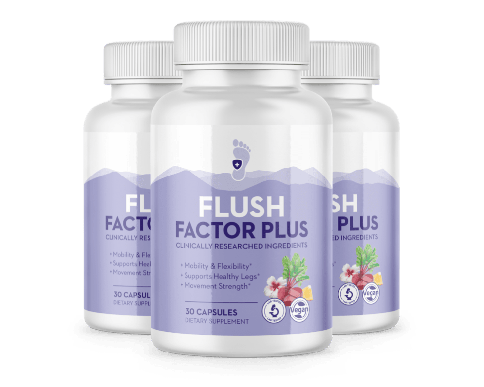 Flush Factor Plus - 3 Bottles