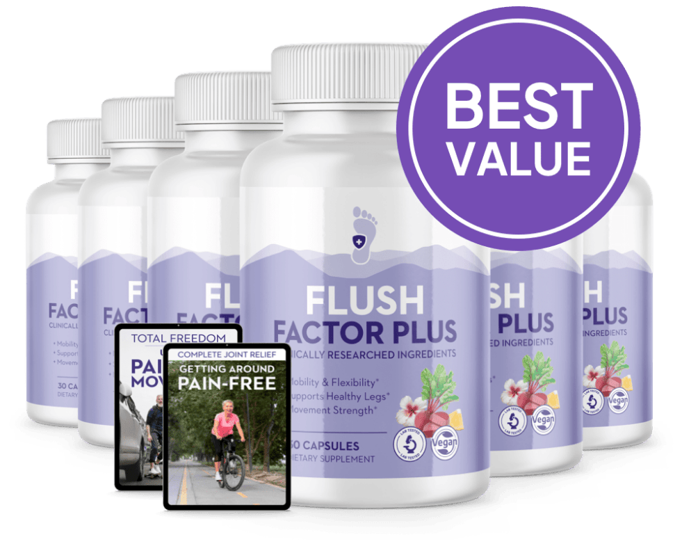 Flush Factor Plus - 6 Bottles