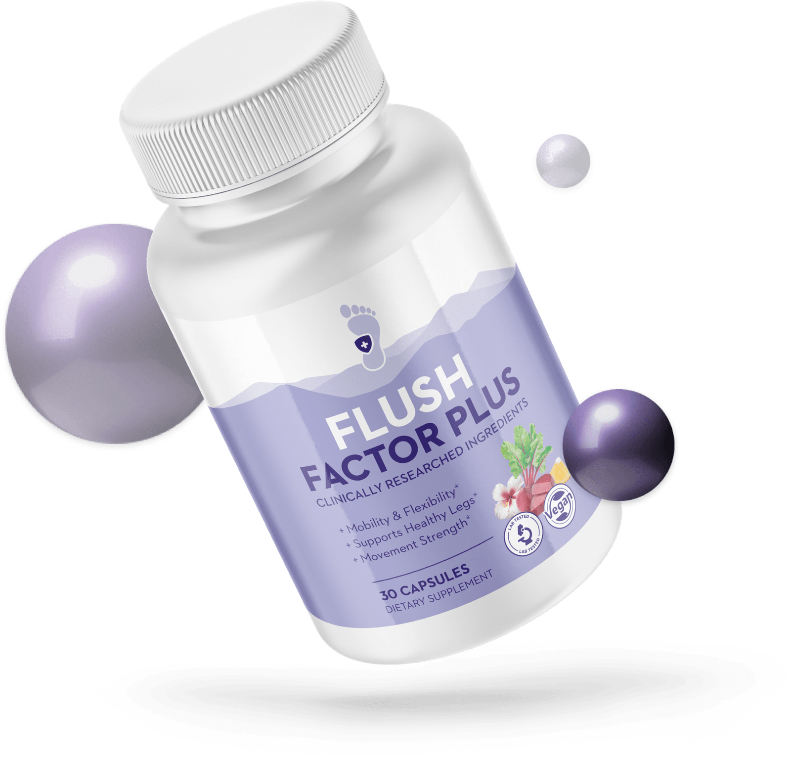 Flush Factor Plus bottle